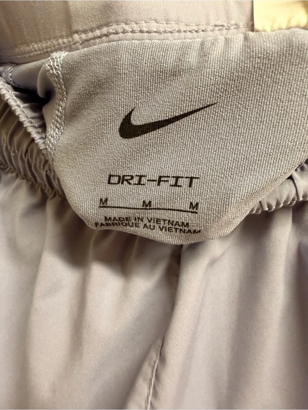 Nike workout smocked waistband